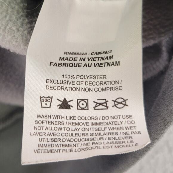 Nike Hoodie Sweatshirt Mens S Gray Pullover Sweater Dri Fit Pocket Swoosh - Picture 6 of 8